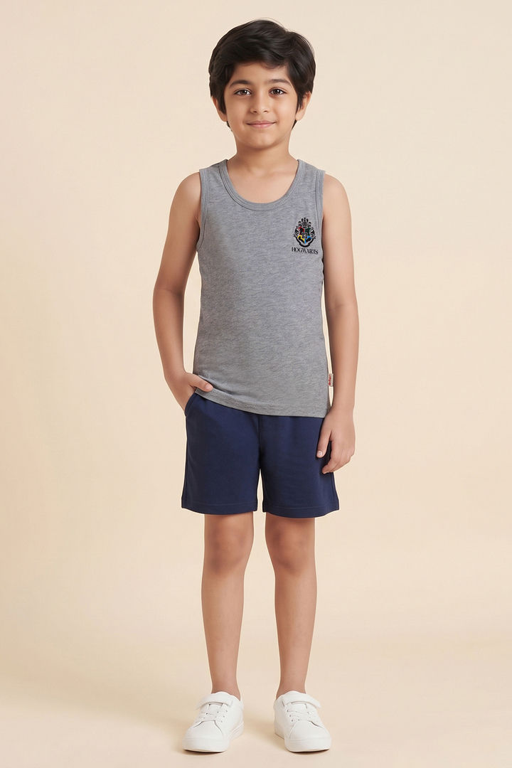 Lee Cooper Boys Harry Potter Vest (Pack of 2) - Multicolor — image 8